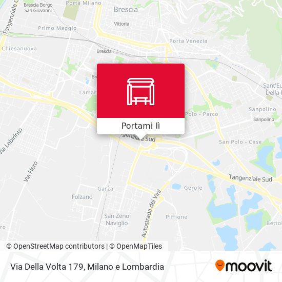Mappa Via Della Volta 179