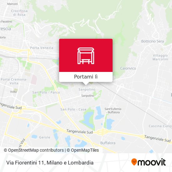Mappa Via Fiorentini 11