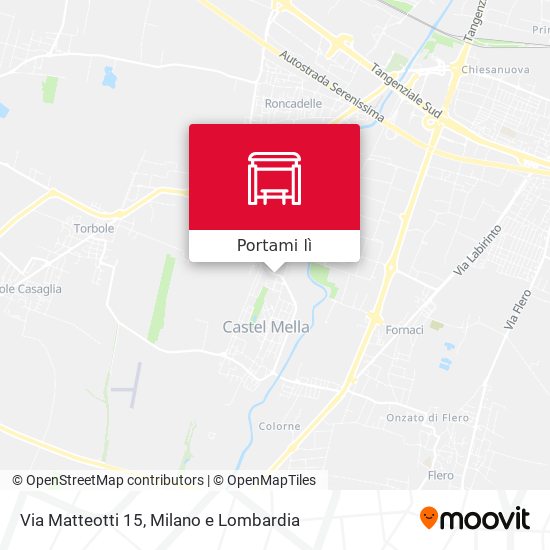 Mappa Via Matteotti 15