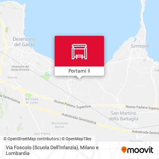 Mappa Via Foscolo (Scuola Dell'Infanzia)