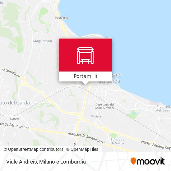 Mappa Viale Andreis