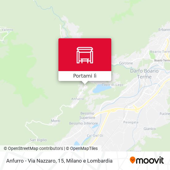 Mappa Anfurro - Via Nazzaro, 15