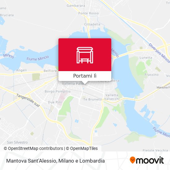 Mappa Mantova Sant'Alessio
