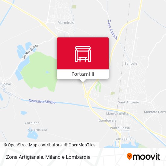Mappa Zona Artigianale
