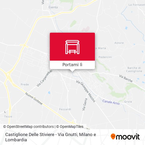 Mappa Castiglione Delle Stiviere - Via Gnutti