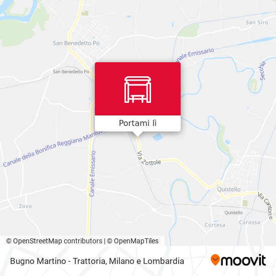 Mappa Bugno Martino - Trattoria