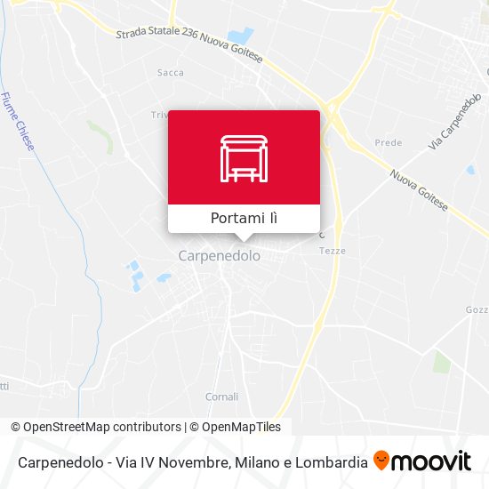 Mappa Carpenedolo - Via IV Novembre
