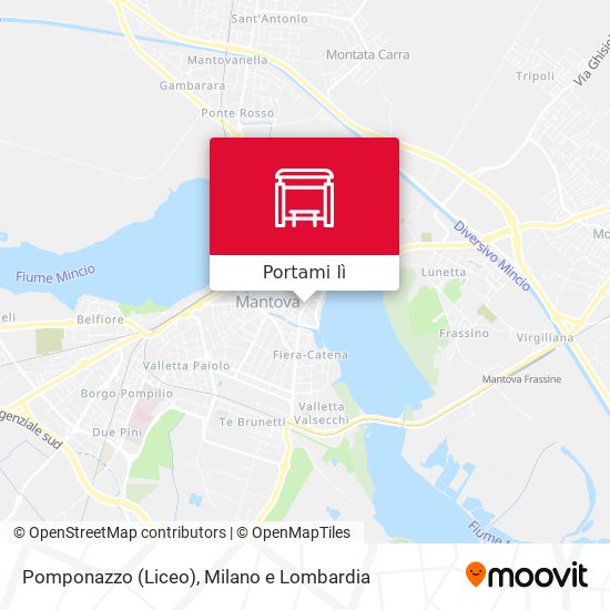 Mappa Pomponazzo (Liceo)