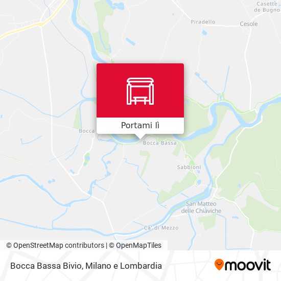 Mappa Bocca Bassa Bivio