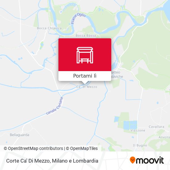 Mappa Corte Ca' Di Mezzo