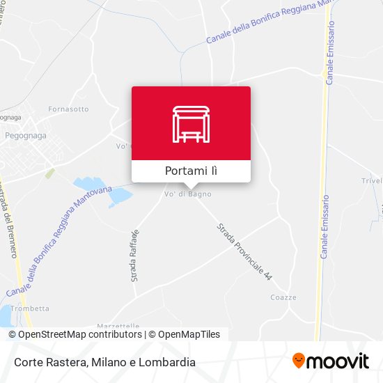Mappa Corte Rastera