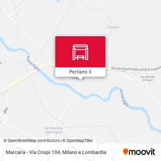 Mappa Marcaria - Via Crispi 104