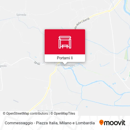 Mappa Commessaggio - Piazza Italia