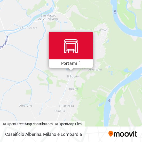 Mappa Caseificio Alberina