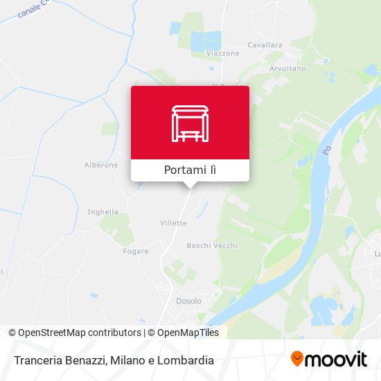 Mappa Tranceria Benazzi