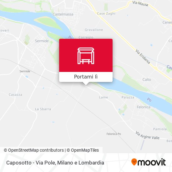 Mappa Caposotto - Via Pole