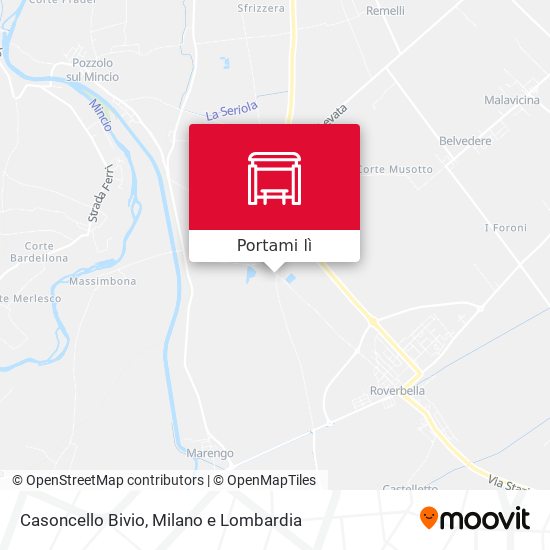 Mappa Casoncello Bivio