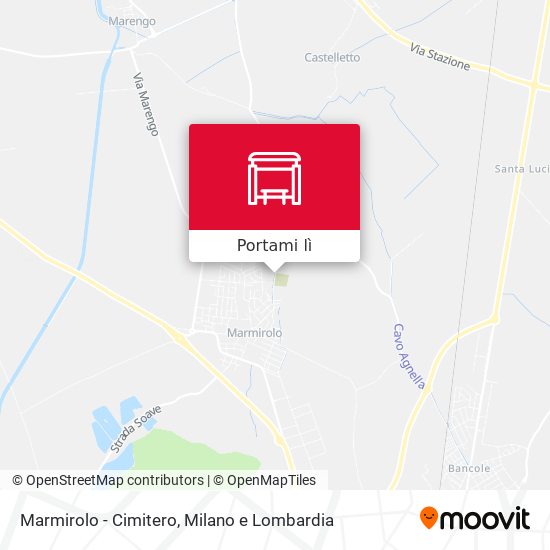 Mappa Marmirolo - Cimitero