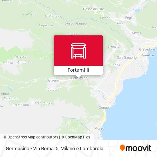 Mappa Germasino - Via Roma, 5