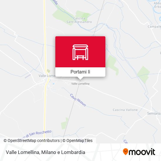Mappa Valle Lomellina