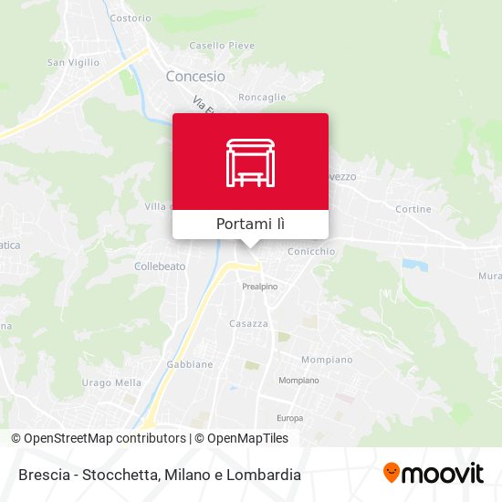 Mappa Brescia - Stocchetta