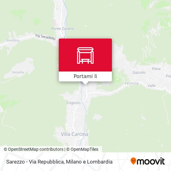 Mappa Sarezzo - Via Repubblica