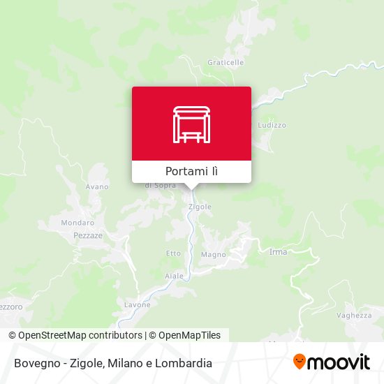 Mappa Bovegno - Zigole