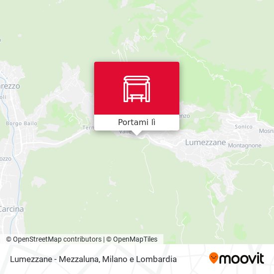 Mappa Lumezzane - Mezzaluna