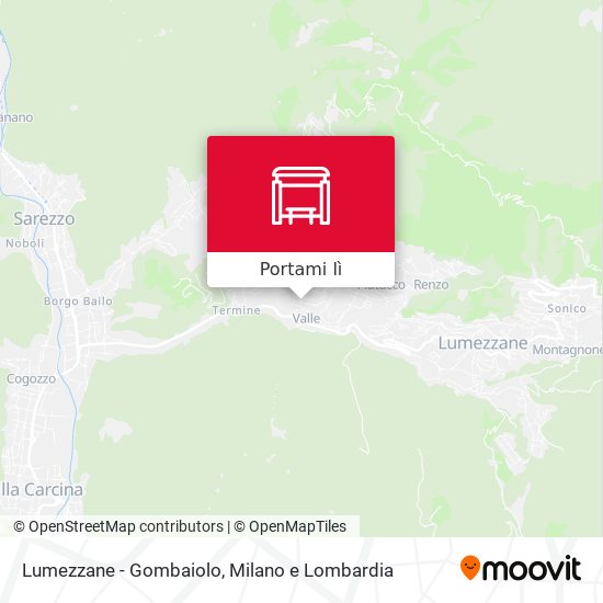 Mappa Lumezzane - Gombaiolo