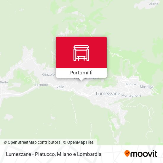 Mappa Lumezzane - Piatucco