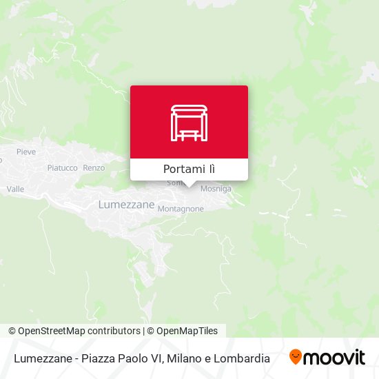 Mappa Lumezzane - Piazza Paolo VI