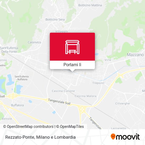 Mappa Rezzato-Ponte