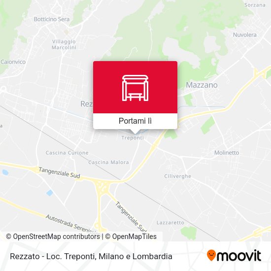 Mappa Rezzato - Loc. Treponti