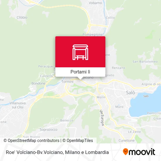 Mappa Roe' Volciano-Bv.Volciano