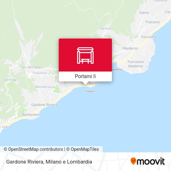 Mappa Gardone Riviera