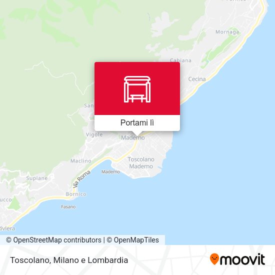 Mappa Toscolano