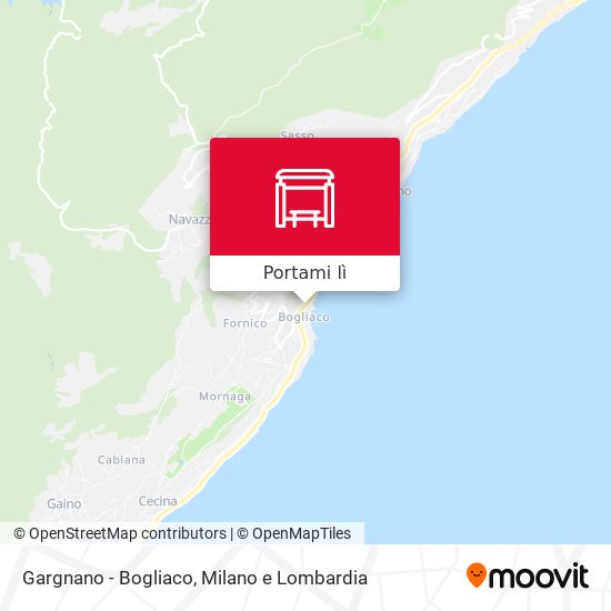 Mappa Gargnano - Bogliaco