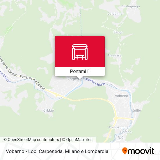 Mappa Vobarno - Loc. Carpeneda