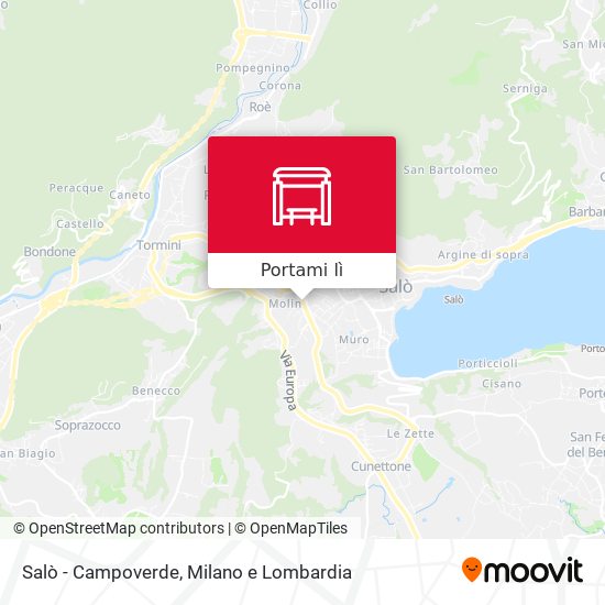Mappa Salò - Campoverde