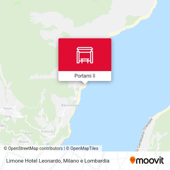 Mappa Limone Hotel Leonardo