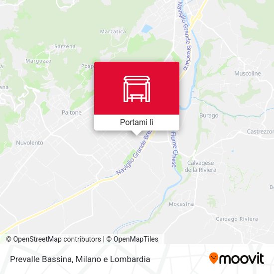 Mappa Prevalle Bassina