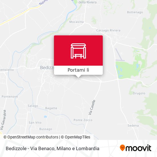 Mappa Bedizzole - Via Benaco