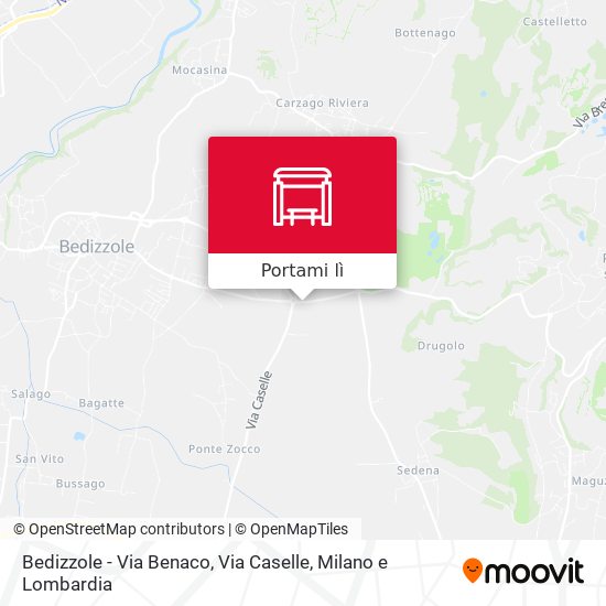 Mappa Bedizzole - Via Benaco, Via Caselle