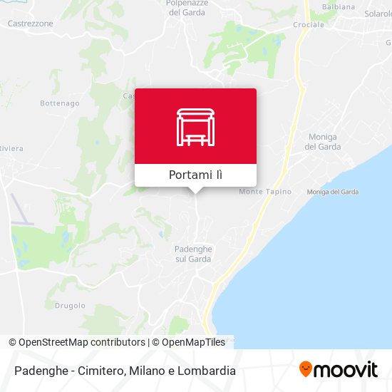 Mappa Padenghe - Cimitero