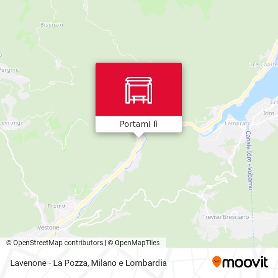 Mappa Lavenone - La Pozza