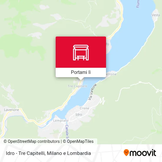 Mappa Idro - Tre Capitelli