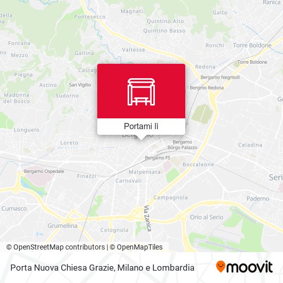 Mappa Porta Nuova Chiesa Grazie
