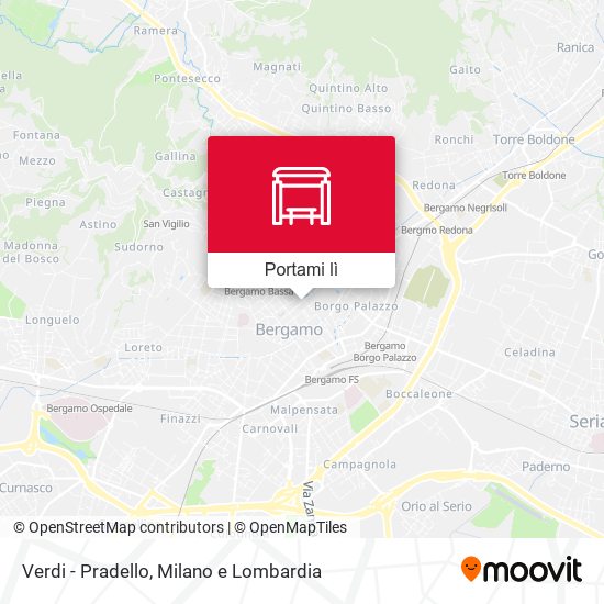 Mappa Verdi - Pradello