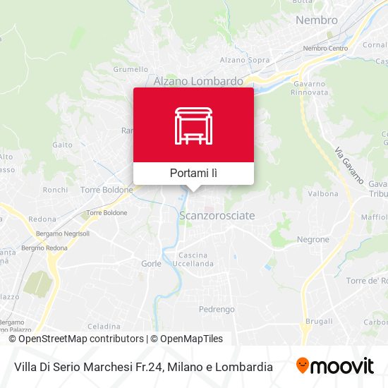Mappa Villa Di Serio Marchesi Fr.24