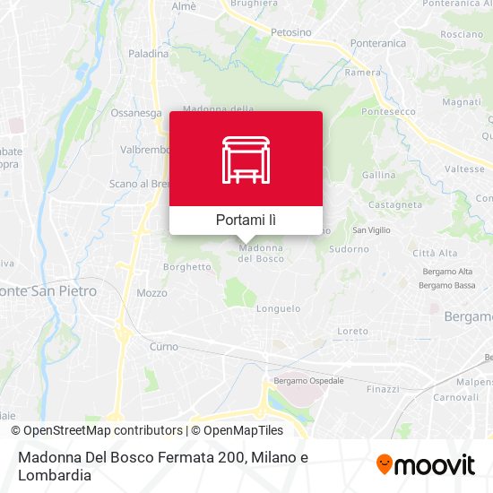 Mappa Madonna Del Bosco Fermata 200